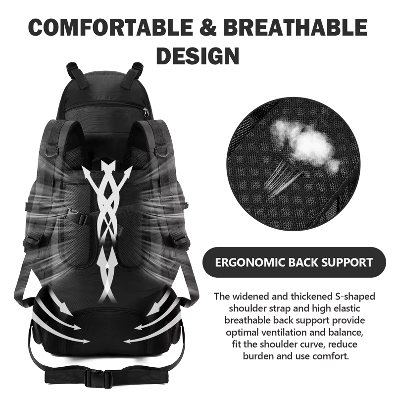Elite 90L Bug-Out Backpack – Ultimate Survival & Tactical Trekking Pack