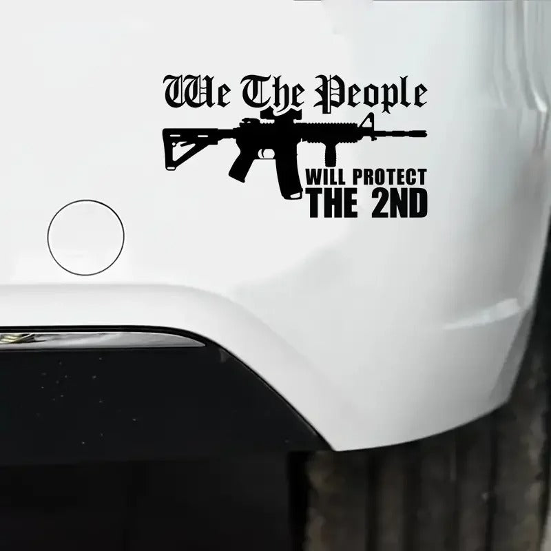 We The People AR-15 Decal – Show Your 2A Patriotism with Pride!