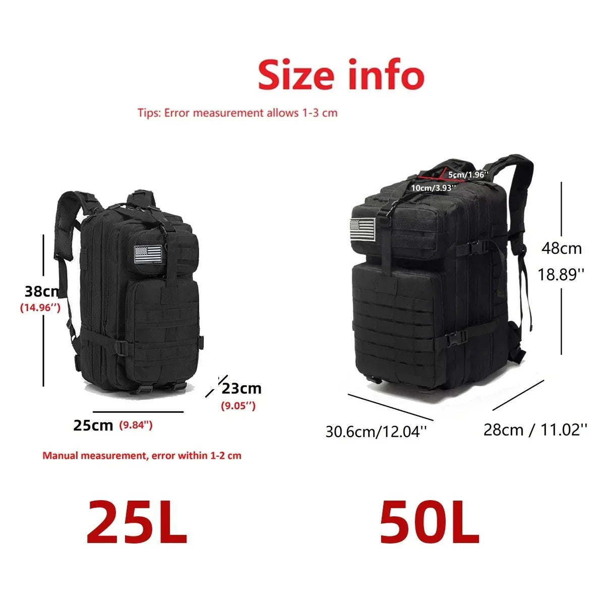 Tactical Warrior’s Bug-Out Backpack – 25L & 50L Survival Loadout
